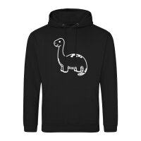 Unisex Hoodie Brontosaurus Dinosaurier Größe...