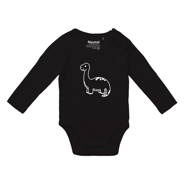 Babybody Brontosaurus Dinosaurier, Bio-Baumwolle