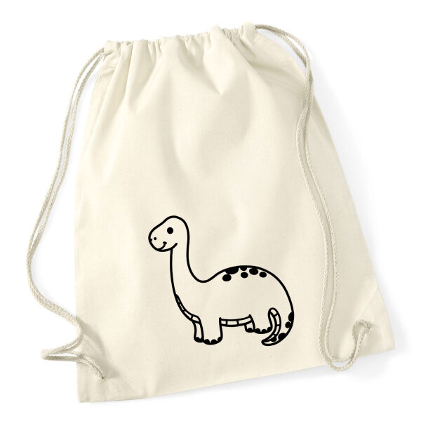 Turnbeutel Brontosaurus Dinosaurier 12 Liter