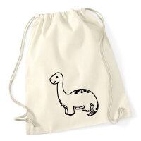 Turnbeutel Brontosaurus Dinosaurier 12 Liter