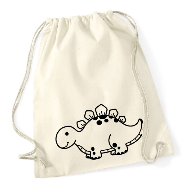 Turnbeutel Stegosaurus Dinosaurier 12 Liter