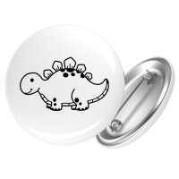 Button Stegosaurus Dinosaurier