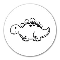 Aufkleber Stegosaurus Dinosaurier 10cm Sticker