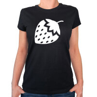 Damen T-Shirt Erdbeere Strawberry Größe XS-XXL
