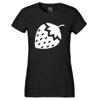 Damen T-Shirt Erdbeere Strawberry Größe XS-XXL