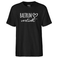 Herren T-Shirt Baltrum verliebt Größe S-3XL