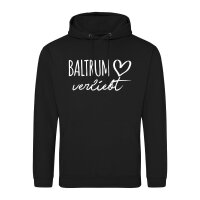 Unisex Hoodie Baltrum verliebt Größe S-3XL