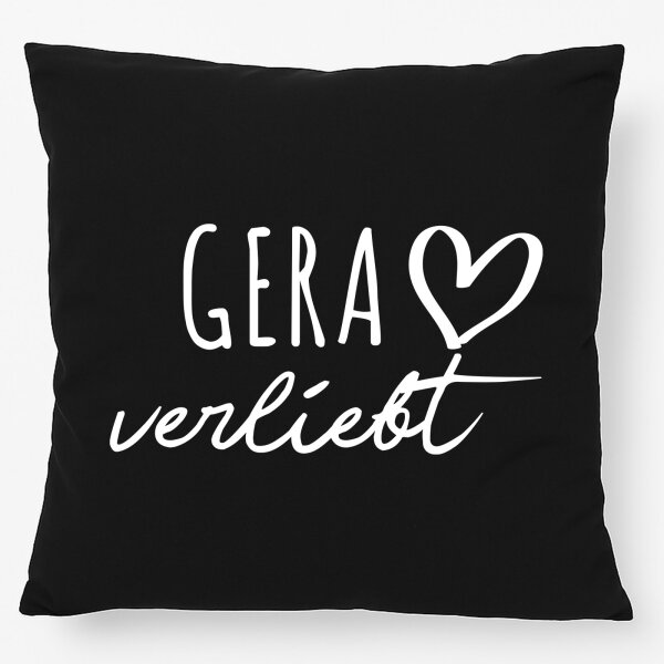 Kissen Gera verliebt 40x40cm