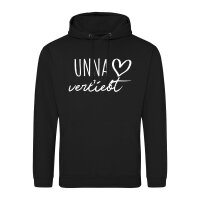 Unisex Hoodie Unna verliebt Größe S-3XL