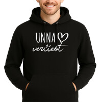 Unisex Hoodie Unna verliebt Größe S-3XL