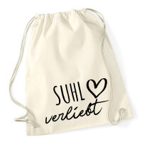 Turnbeutel Suhl verliebt 12 Liter