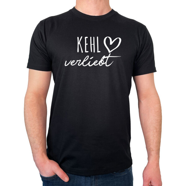 Herren T-Shirt Kehl verliebt Größe S-3XL