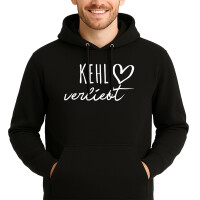 Unisex Hoodie Kehl verliebt Größe S-3XL