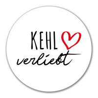 Aufkleber Kehl verliebt 10cm Sticker