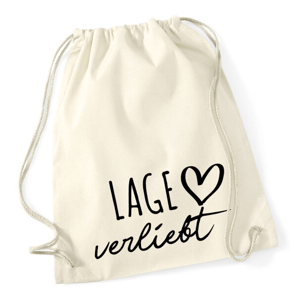 Turnbeutel Lage verliebt 12 Liter