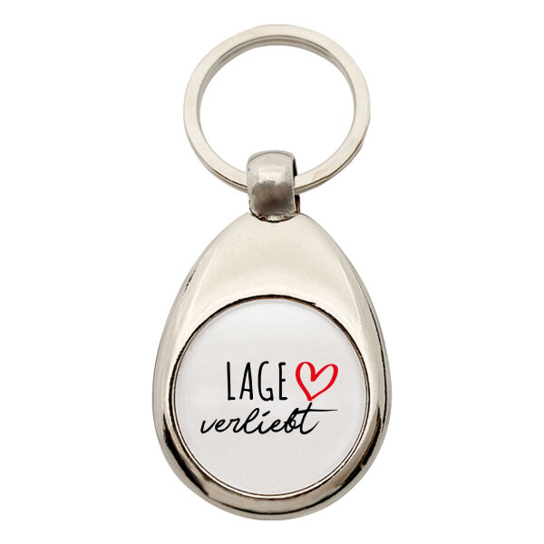 Schlüsselanhänger Lage verliebt