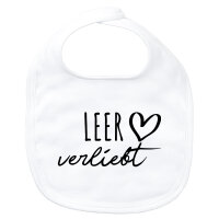 Baby Lätzchen Leer verliebt