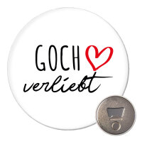Magnet Goch verliebt 59mm Kühlschrankmagnet...