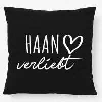 Kissen Haan verliebt 40x40cm