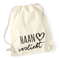 Turnbeutel Haan verliebt 12 Liter