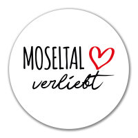 Aufkleber Moseltal verliebt 10cm Sticker