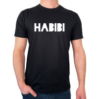 Herren T-Shirt Habibi Schatz Freund Größe S-3XL