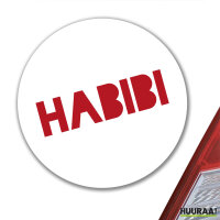 Aufkleber Habibi Schatz Freund 10cm Sticker