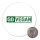 Magnet Go Vegan Modern 59mm Kühlschrankmagnet Flaschenöffner