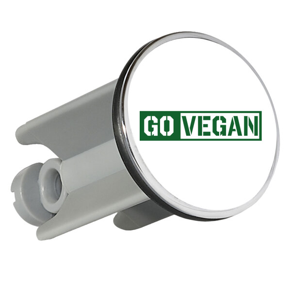 Waschbeckenstöpsel Go Vegan Modern 4cm Abflussstopfen