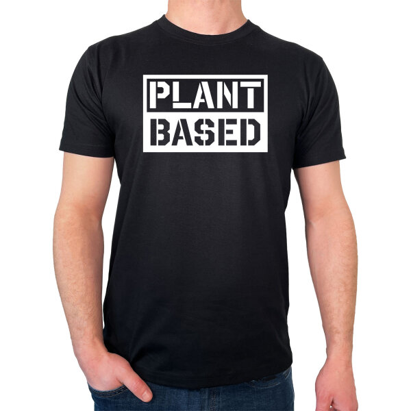 Herren T-Shirt Plant Based Modern Größe S-3XL
