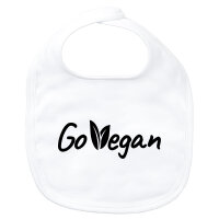 Baby Lätzchen Go Vegan Blätter