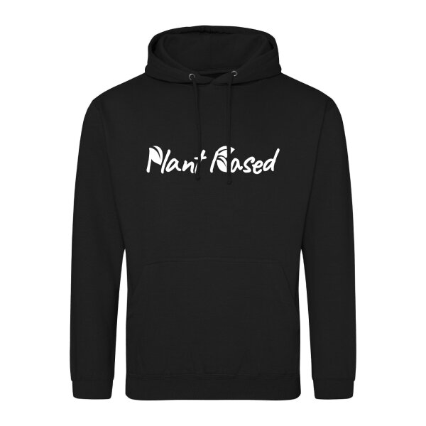Unisex Hoodie Plant Based Blätter Größe S-3XL