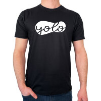 Herren T-Shirt YOLO you only live once Größe...