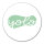 Aufkleber YOLO you only live once 10cm Sticker
