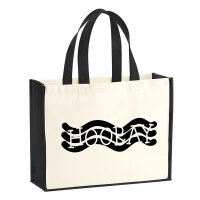 Jutetasche Hooray Hurra  21 Liter Black