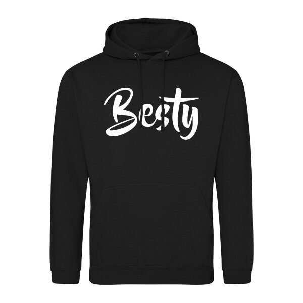 Unisex Hoodie Besty Bestie Größe S-3XL