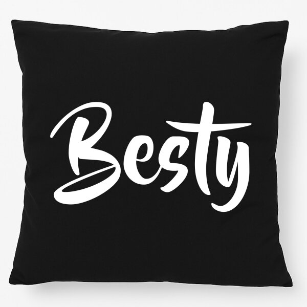 Kissen Besty Bestie 40x40cm