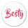 Aufkleber Besty Bestie 10cm Sticker