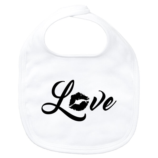 Baby Lätzchen Love Kuss