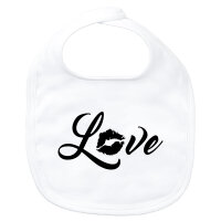 Baby Lätzchen Love Kuss