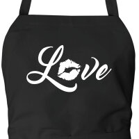 Schürze Love Kuss