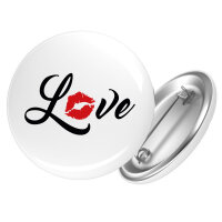 Button Love Kuss
