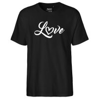 Herren T-Shirt Love Herz Hearth Größe S-3XL