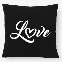 Kissen Love Herz Hearth 40x40cm