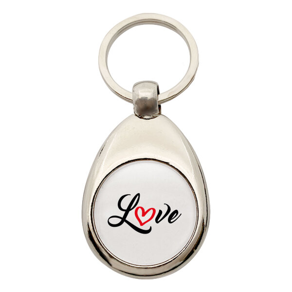 Schlüsselanhänger Love Herz Hearth
