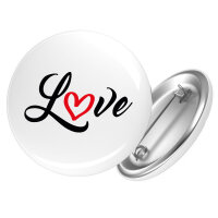 Button Love Herz Hearth