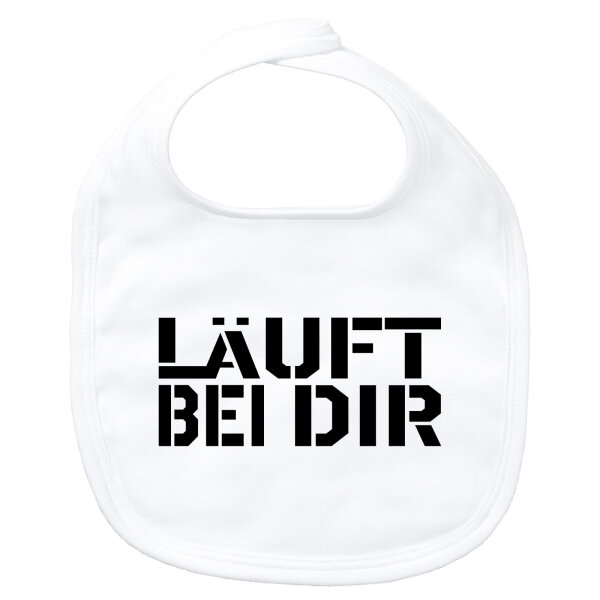 Baby Lätzchen Läuft bei dir Jugendwort