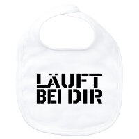 Baby Lätzchen Läuft bei dir Jugendwort