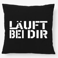 Kissen Läuft bei dir Jugendwort 40x40cm