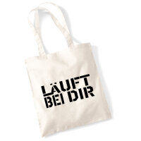 Jutebeutel Läuft bei dir Jugendwort 10 Liter